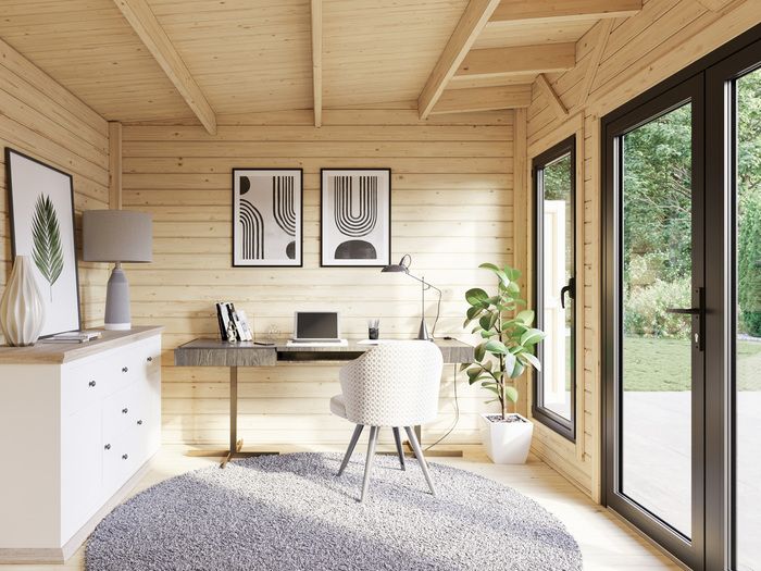 Palmako hytte Aurelia 2 761 x 404 cm